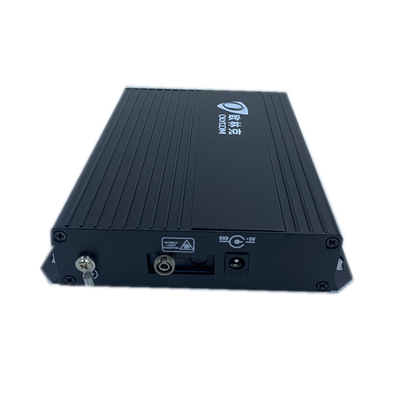 4 porte BNC Video RS485 Convertitore ottico digitale dati 720P montato su rack DC5V