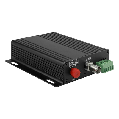 1 canale analogo video CCTV RS485 Data Fiber Media Converter 720P DC5V