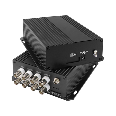 Convertitore di fibra ottica digitale analogico a 8 porte monitoraggio CCTV video coassiale DC5V