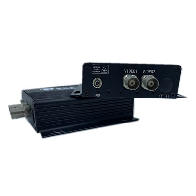 2 porte CCTV Video analogo convertitore a fibra ottica 720P DC5V FC/SC/ST connettore