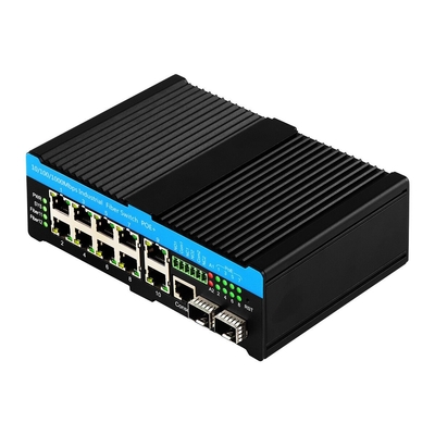8 porte 2.5G Industrial Poe Switch, 90w Network POE++ Managed Switch
