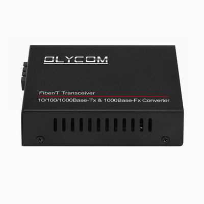 10/100/1000M Single Fiber duplex SC Connector 80KM Fiber Media Converter Fibra ottica a convertitore RJ45