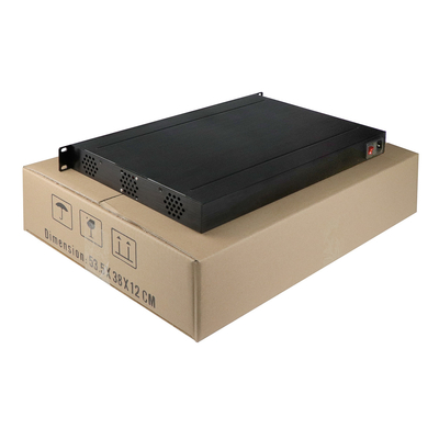 24 porte Gigabit L2 Managed Switch 12 rj45 12 sfp 1U Ethernet Switch OEM/ODM