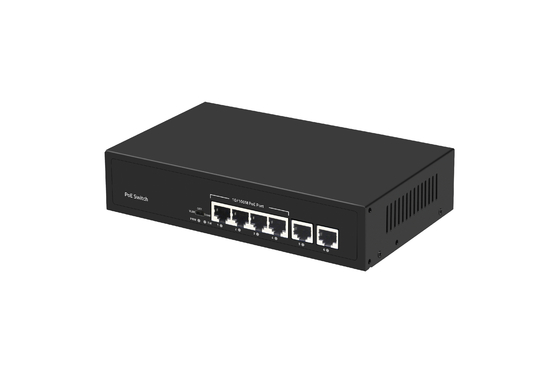 6 porte POE network Switch 48V con 100Mbps Ports IEEE 802.3 switch di rete