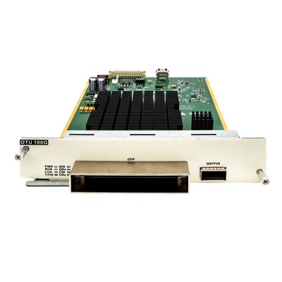 Scheda OTU coerente da 100G 1*QSFP28 a 1*DWDM 100G CFP DCO OEO Scheda C Banda 50GHz
