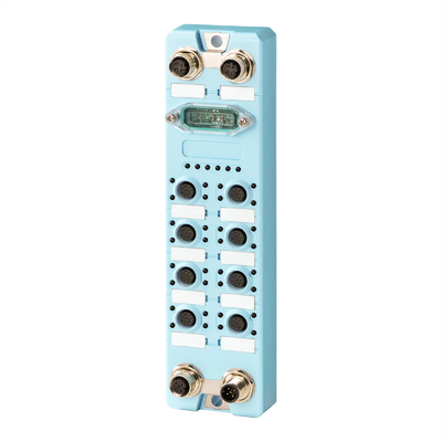 8 porte Industrial Gigabit Managed Switch 8x10/100/1000M M12 porte IP67 Switch Ethernet ferroviario impermeabile