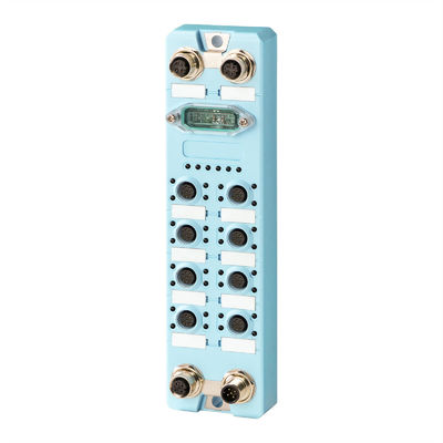 8 porte Industrial Gigabit Managed Switch 8x10/100/1000M M12 porte IP67 Switch Ethernet ferroviario impermeabile