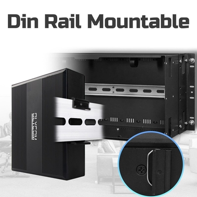 90w Gigabit PoE estensore 1 Port 802.3bt PoE++ a 4 Port 802.3af/at