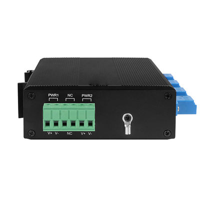 Unità di bypass ottico industriale connettore LC monomodo 12V 24V 48V Din montato CE