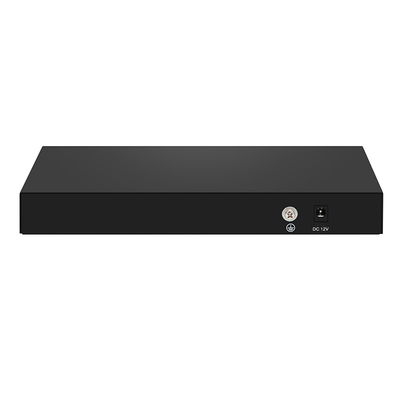 8 porte 10G Fiber Switch 1G 2.5G Compatibile Non gestito DC12V Input Basato su Realtek