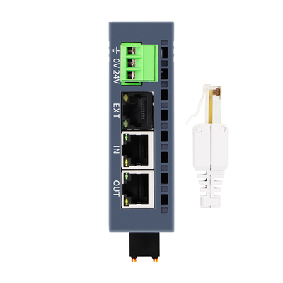 EtherCAT I/O Slave Module 24V DIN montato 2 RJ45 connettore IP20