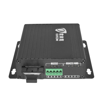 Industrial DIN-Rail RS485 RS422 RS485 Serial Data to Fiber Converter Modem in fibra ottica