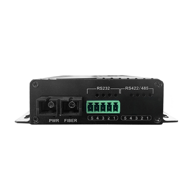 Industrial DIN-Rail RS485 RS422 RS485 Serial Data to Fiber Converter Modem in fibra ottica