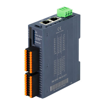 Modulo IO PLC EtherCAT a 16 porte, autonomo, interruttore DIP a 8 bit, 16DI 16DO, uscita NPN, CE