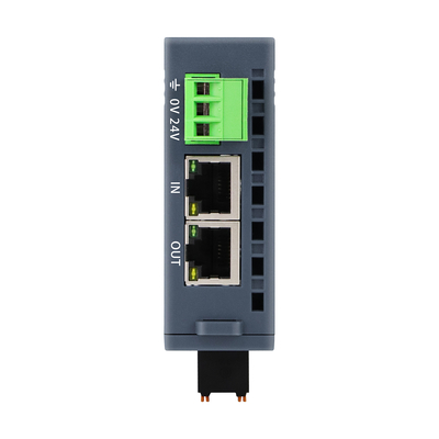 Modulo di I/O Din Rail 100Mbit/s 2 RJ45 EtherCAT Protocollo PAL Sistema di I/O 16DI 16DO PNP
