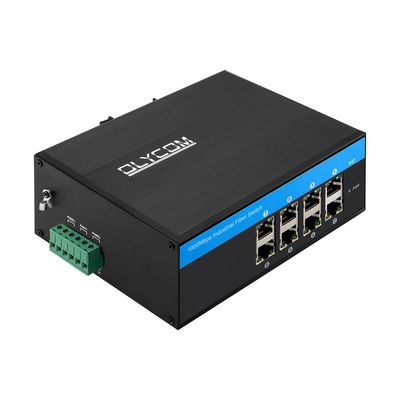8 porte non gestite E-Mark Ethernet Switch Vehicle Network 12VDC 24VDC senza ventole
