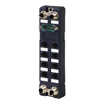Robusto IP67 impermeabile 8 porte Gigabit Industrial Ethernet Switch gestito M12 Railway Ethernet Switch