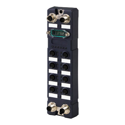 Robusto IP67 impermeabile 8 porte Gigabit Industrial Ethernet Switch gestito M12 Railway Ethernet Switch