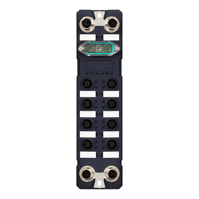 Robusto IP67 impermeabile 8 porte Gigabit Industrial Ethernet Switch gestito M12 Railway Ethernet Switch
