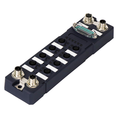 Robusto IP67 impermeabile 8 porte Gigabit Industrial Ethernet Switch gestito M12 Railway Ethernet Switch