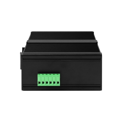 8 porte PoE Gigabit Ethernet Switch L2 gestito con ingresso DC48V e grado di protezione IP40