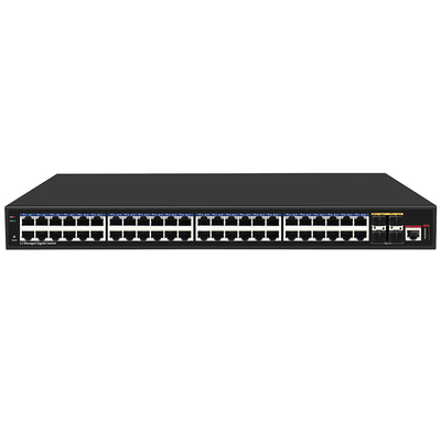 48 porte Gigabit L3 gestito Switch di rete con 10G Fiber Uplinks Basato su Realtek