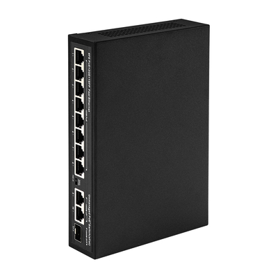 Interruttore PoE a 8 porte a raggio esteso 10/100M con consumo di 120W/150W e copertura di 250m