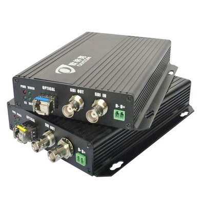 SDI Fiber Video Converter SDI a trasmettitore in fibra ottica SM LC 20 km