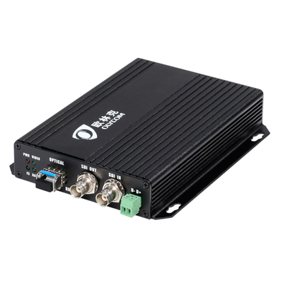 SDI Fiber Video Converter SDI a trasmettitore in fibra ottica SM LC 20 km