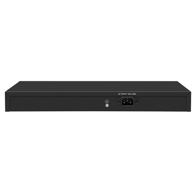 24 porte Gigabit Managed Switch con 1G Fiber Uplink Layer 2 Managed Commercial Grade