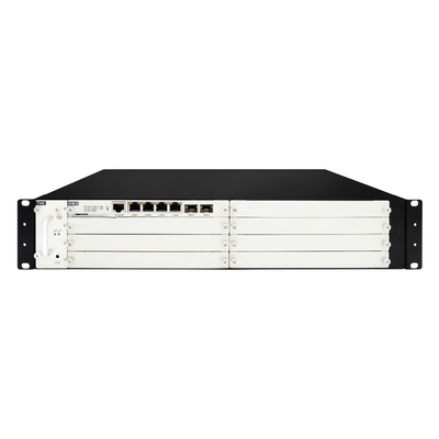 Sistema di trasmissione ottica DWDM da 19" 2U con scheda EDFA OTU DCM