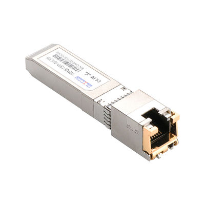 Transceiver SFP+ in rame da 10G RJ45 30m 10GBase-T per comunicazioni dati Cat6a