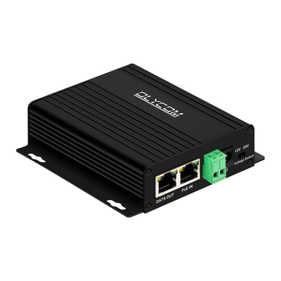 Gigabit 30W PoE Splitter con uscita DC12V/24V commutabile per telecamere di sicurezza, AP wireless, sistemi di controllo degli accessi.