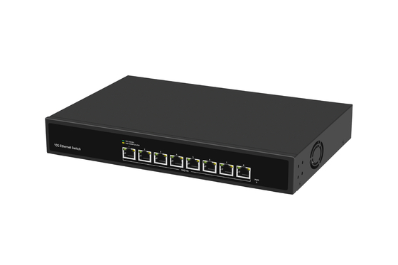 8 porte 10G Ethernet Switch 8*10G Ethernet Ports Supporto 100/1000M/2500M/5G/10G