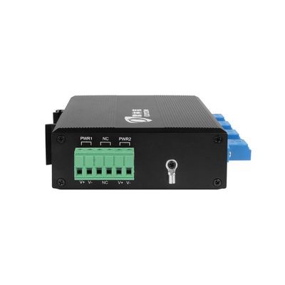 Switch di bypass in fibra 2x2B con connettore LC/SC e tipo di fibra SM/MM per la protezione della rete ottica