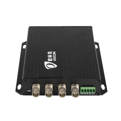 4 canali di definizione standard analogico BNC a fibra con convertitore ottico video RS485 20KM