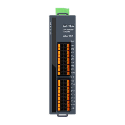 Sistema di I/O PAL bus Modbus-TCP 16DI+16DO PNP DC24V Ingresso 2RJ45 IP20 per Controllo Industriale