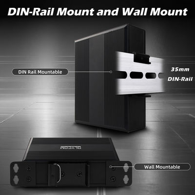 Switch Gigabit POE non gestito, switch Ethernet, 120W poe af/at, ingresso alimentazione DC48V