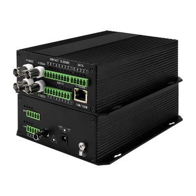 Convertitore ottico dati video audio video in fibra personalizzato OEM multi-servizio con interfaccia FC standard ST/SC opzionale per convertitore ottico digitale video