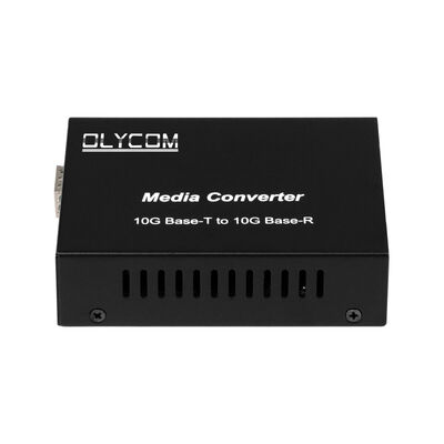 Convertitore di media in fibra SFP+ non gestito 10G con interruttore DIP Convertitore di fibra ottica per data center e backbone LAN