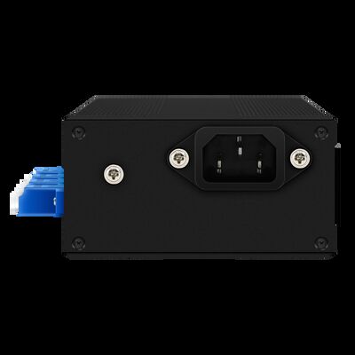 Interruttore di bypass in fibra ottica con connettore LC/SC a doppio ingresso di corrente AC/DC e tipo di fibra SM/MM per un'elevata affidabilità