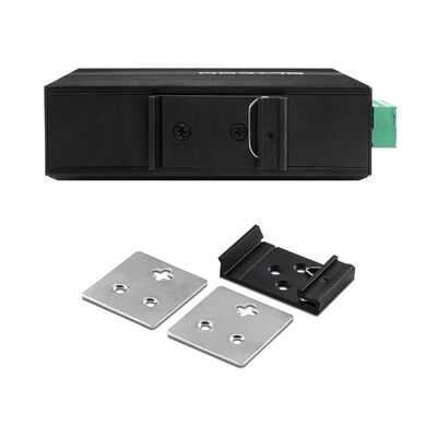 Switch Industriale Edge a 6 porte 10/100Mbps SFP Fibra Non Gestito Montaggio su DIN Certificato CE