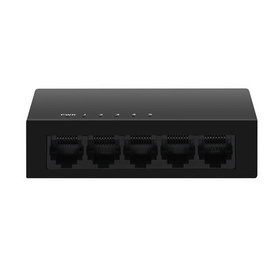 Switch Ethernet Gigabit a 5 porte 10/100/1000Mbps non gestito, desktop, con chassis in metallo, certificato CE