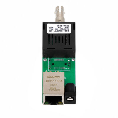 Scheda convertitore multimediale Gigabit DC5V~DC24V per soluzione di comunicazione in fibra UAV Mini formato