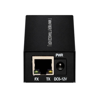 Mini convertitore multimediale a fibra ottica Gigabit DC5V DC12V Compatto 20 km estensione CE