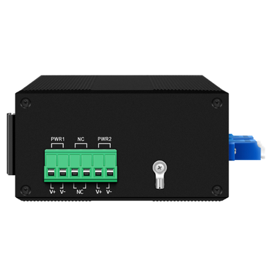 Modulo interruttore bypass in fibra a doppia alimentazione con funzione DIP Smart Delay Guida DIN ingresso CA/CC