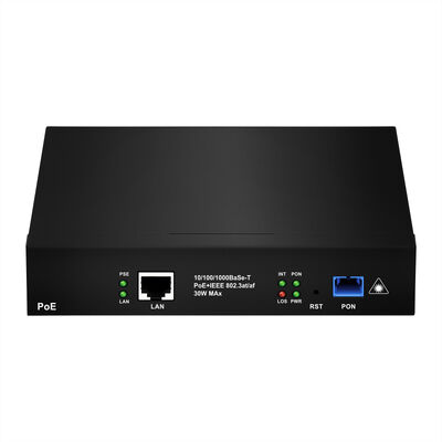 Gigabit xPON PoE ONU | EPON GPON Optical Network Unit per videosorveglianza IP e Reti in Fibra Ottica