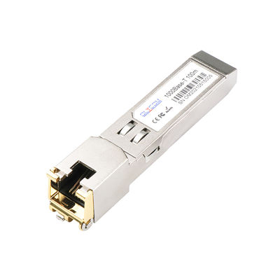 Modulo Transceiver SFP Gigabit RJ45 10/100/1000BASE-T su cavo UTP Cat5 Hot Pluggable