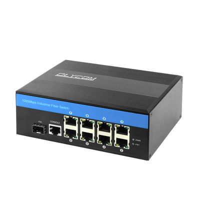 12VDC Industrial Switch 8 Port, IM-FS180GW Grado di protezione Din Rail Ethernet Switch