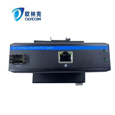 Convertitore di media robusto Poe 15.4W 30W 10/100m Fast Ethernet Non gestito Ce Din Rail